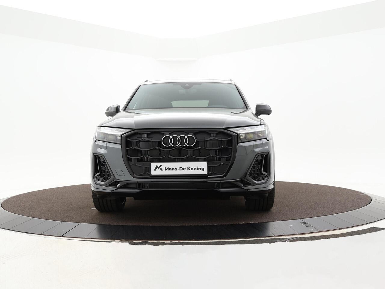 Audi Q7 60 TFSIe 490pk Quattro Pro Line S Competition · Luchtvering · Massage · Panoramadak · Elek. Voorstoelen · B&O Audio · Elek. Trekhaak · 22'' Inch · Garantie t/m 12-05-2028 of 90.000km