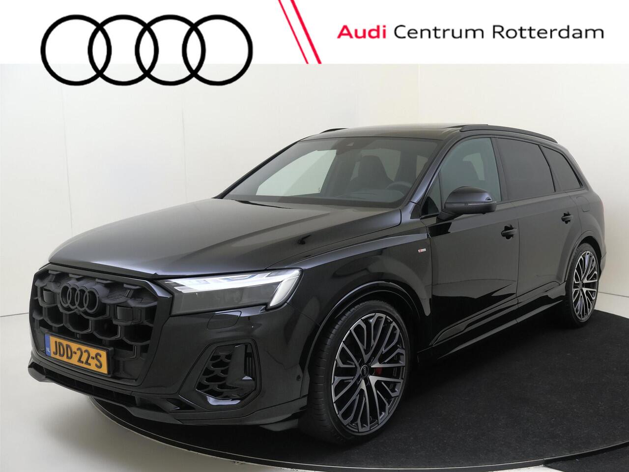 Audi Q7 55 TFSI e quattro Pro Line S | Panoramadak | Vierwielbesturing | Trekhaak | Parkeerassistent | Head-up display | 3-zone airco | LED matrix verlichting | 360 camera | Bang & Olufsen |