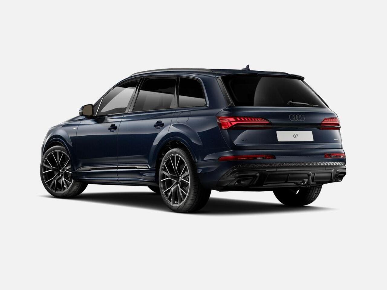 Audi Q7 55 TFSI e quattro Pro Line S 394 PK · Assistentie pakket plus, remote park · Glazen panoramadak · Vierwielbesturing · B&O Premium 3D