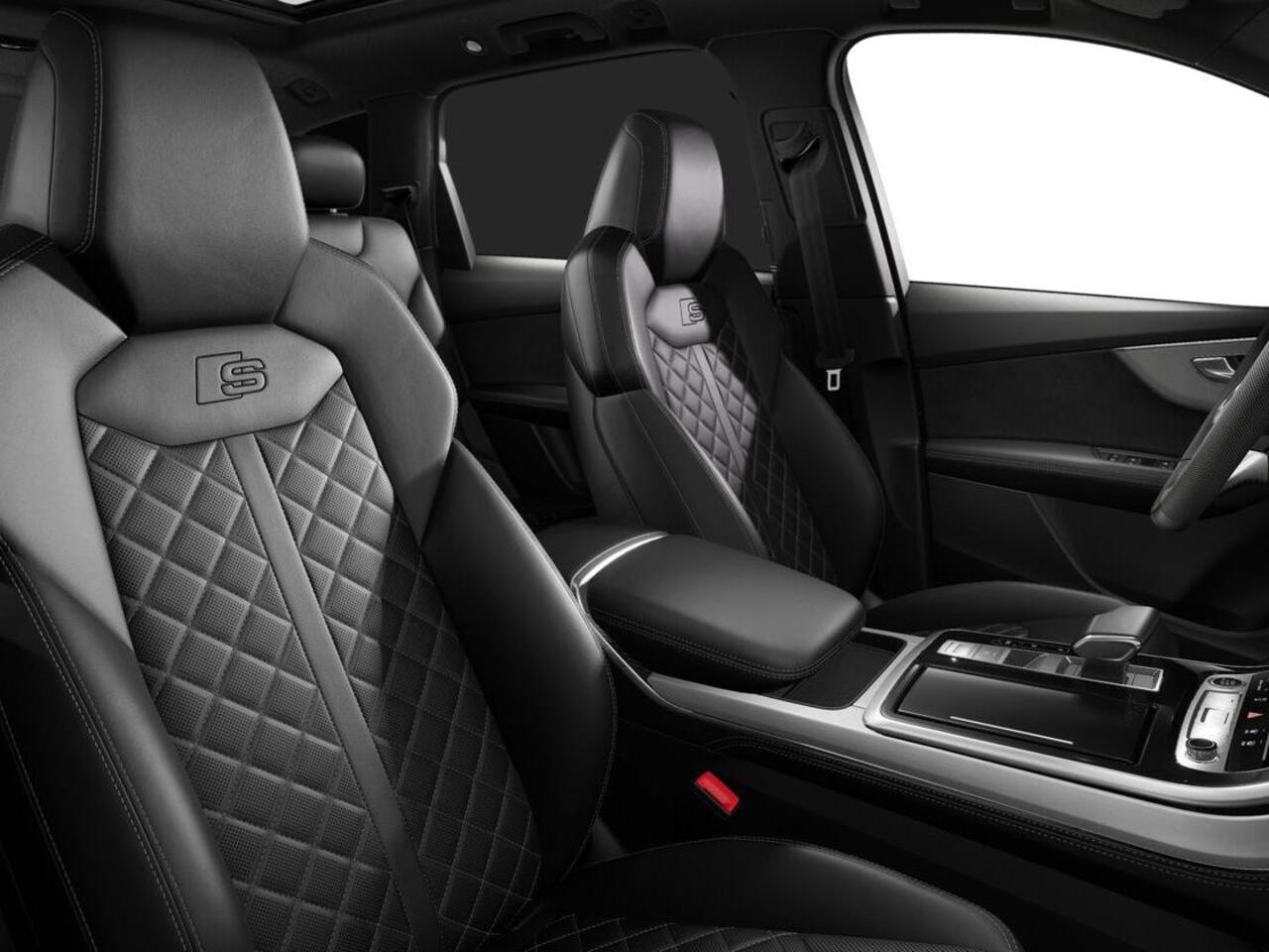 Audi Q7 55 TFSI e quattro Pro Line S 394 PK · Assistentie pakket plus, remote park · Glazen panoramadak · Vierwielbesturing · B&O Premium 3D