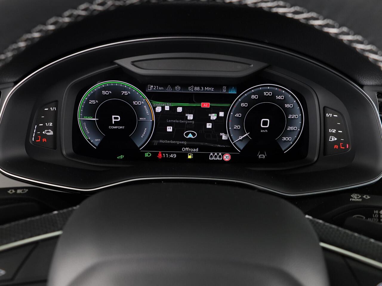 Audi Q7 55 TFSI e quattro Pro Line S 394pk | Panoramadak | Adaptive cruisecontrol | B&O soundsysteem | Optiekpakket zwart Plus | Privacy Glass | Trekhaak