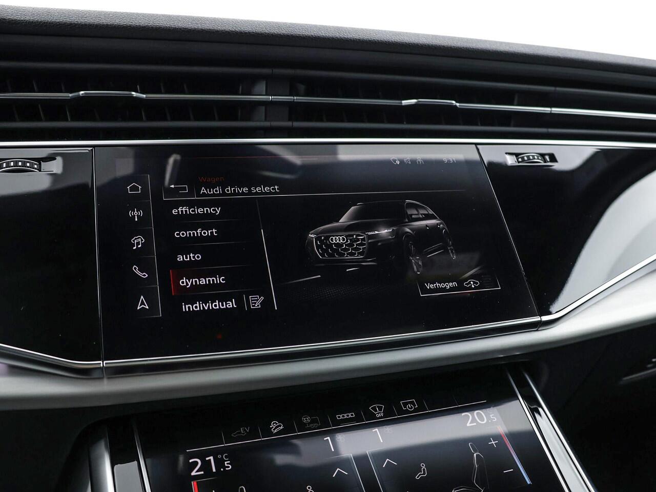 Audi Q7 55 TFSI e quattro Pro Line S 394 PK · Assist. pakket Tour + City · B&O Premium 3D · Glazen panoramadak · Geheugenfunctie voorstoelen · MEGA Sale