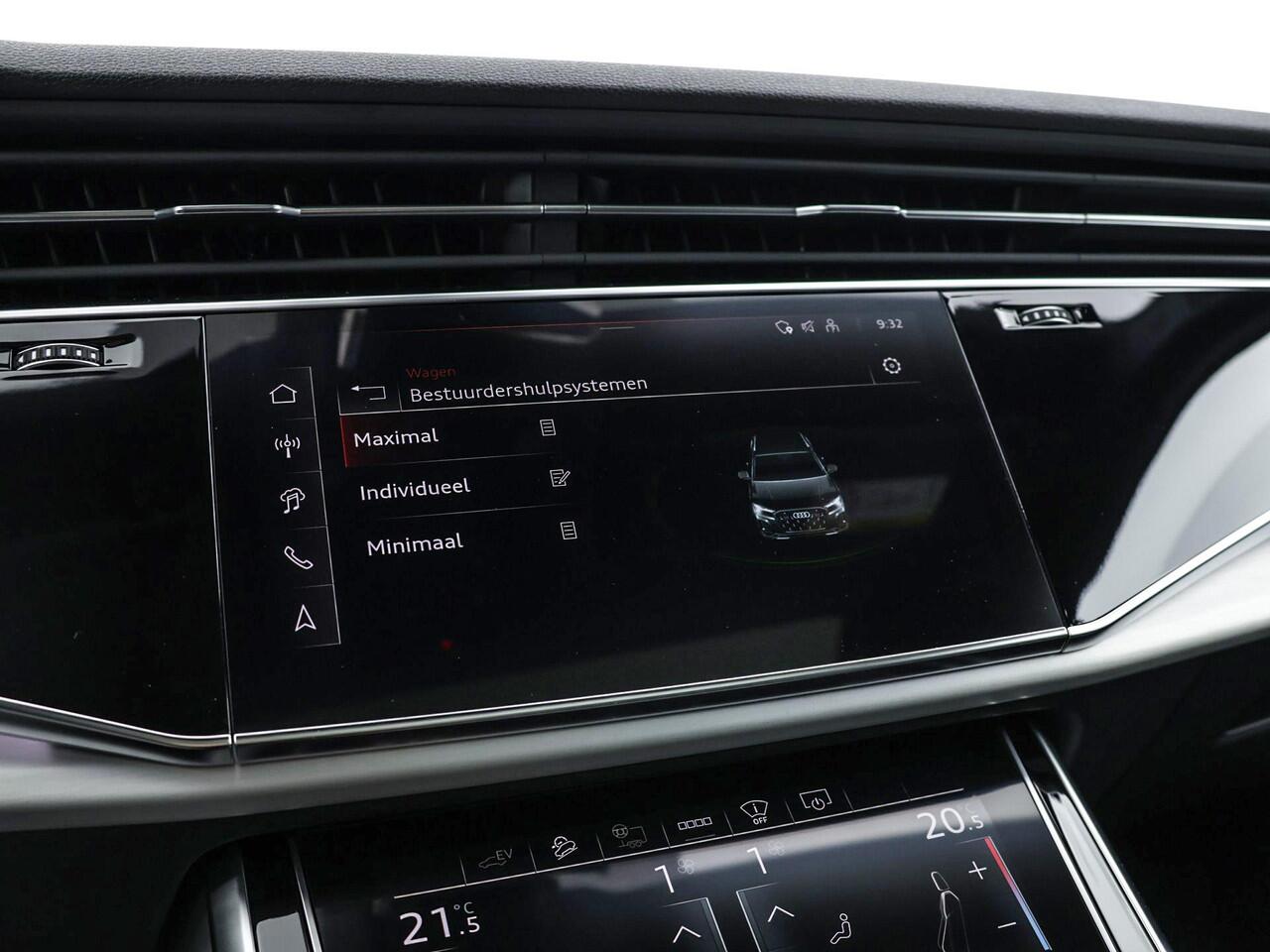 Audi Q7 55 TFSI e quattro Pro Line S 394 PK · Assist. pakket Tour + City · B&O Premium 3D · Glazen panoramadak · Geheugenfunctie voorstoelen · MEGA Sale