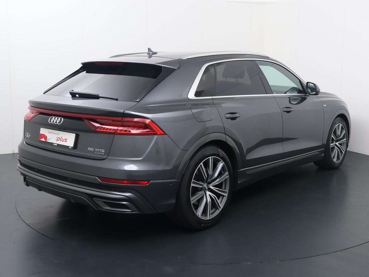 Audi Q8 55 TFSI quattro Pro Line Plus | 340 PK | Automaat | Adaptive Cruisecontrol | Stoelverwarming |