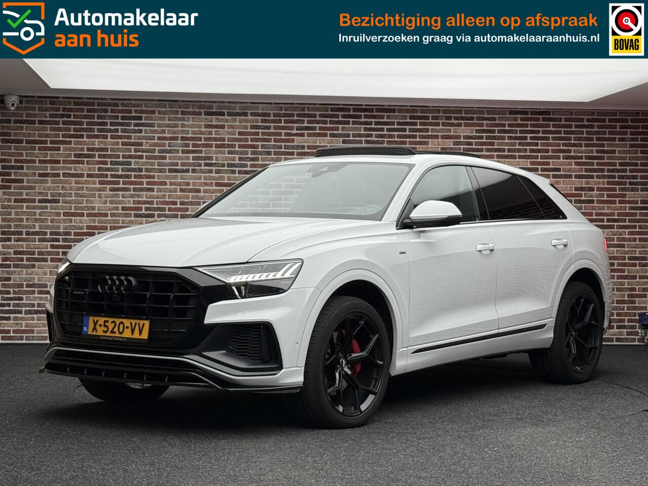 Audi Q8 55 TFSI quattro S-line | Dak| Luchtvering| Head-up|360|VIRTUAL