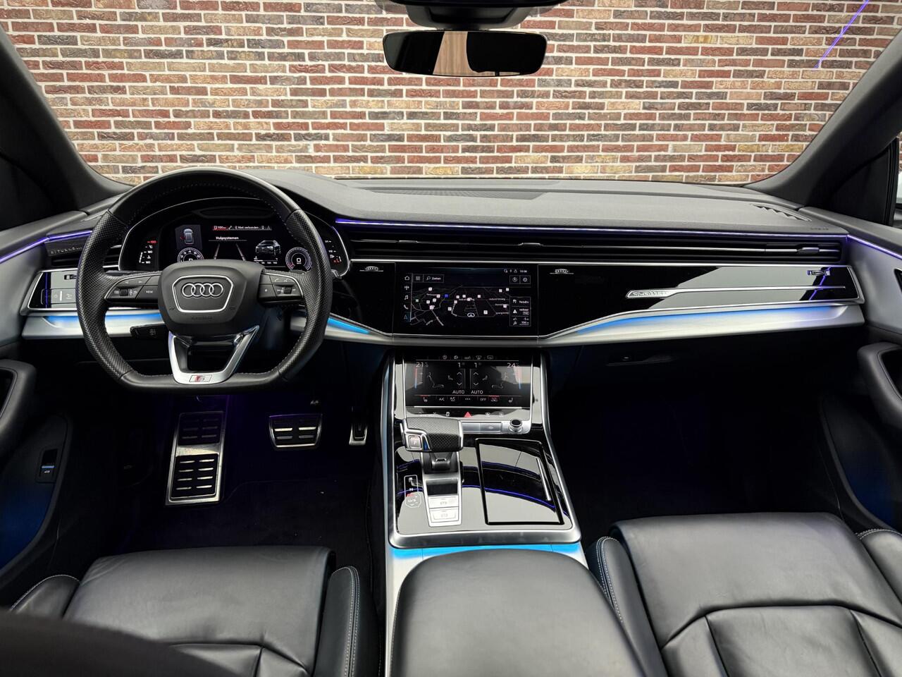 Audi Q8 55 TFSI quattro S-line | Dak| Luchtvering| Head-up|360|VIRTUAL