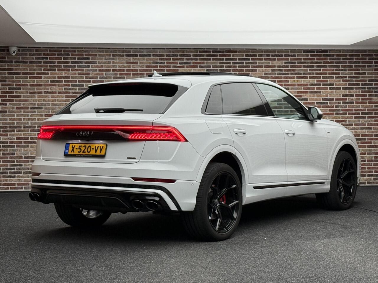 Audi Q8 55 TFSI quattro S-line | Dak| Luchtvering| Head-up|360|VIRTUAL