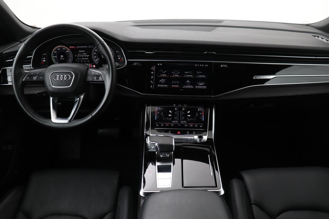 Audi Q8 55 TFSI e quattro Pro Line Plus | Luchtvering | Stoelverwarming+Ventilatie | Leder | Bang & Olufsen