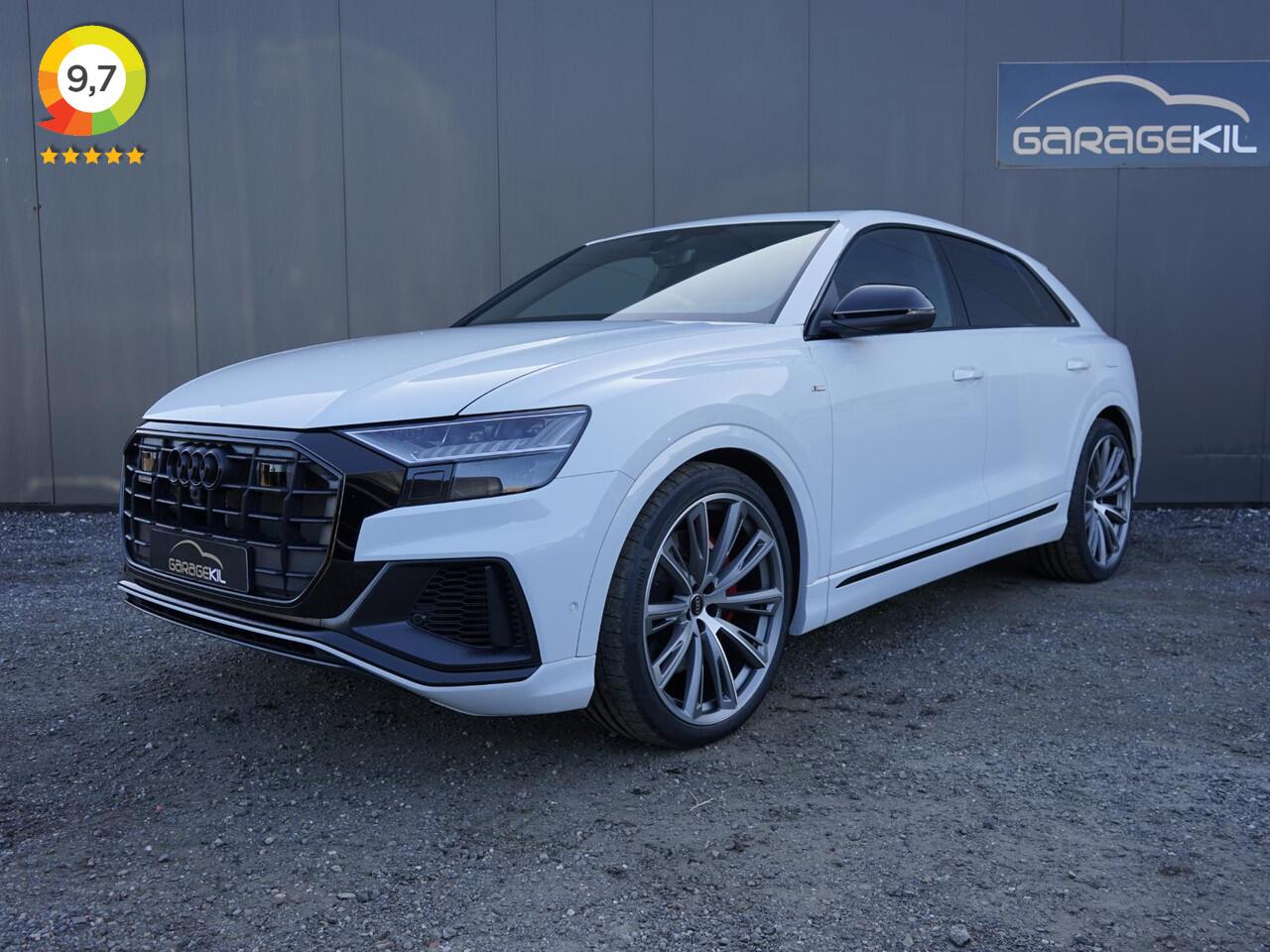Audi Q8 55 TFSI e quattro Pro Line S Dealeronderh. / 23inch / Panoramadak / Matrix / RS stoelen / Trekhaak / B&O / Camera / Soft close