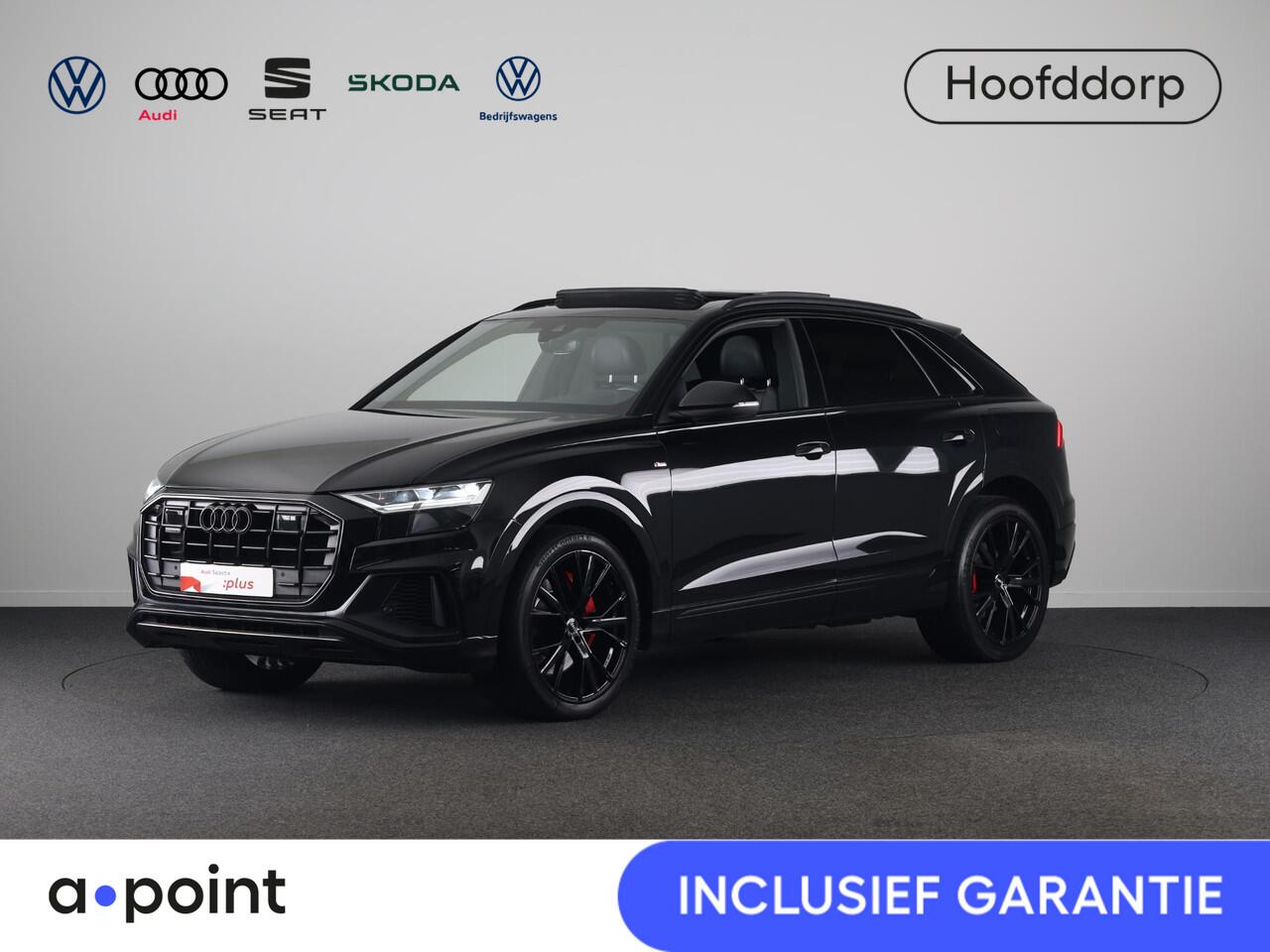 Audi Q8 55 TFSI e quattro Pro Line S 380pk | SoH 94%| Panoramadak | Adaptieve cruise controle | Lederen bekleding | Geheugen bestuurderstoel| soh 94%