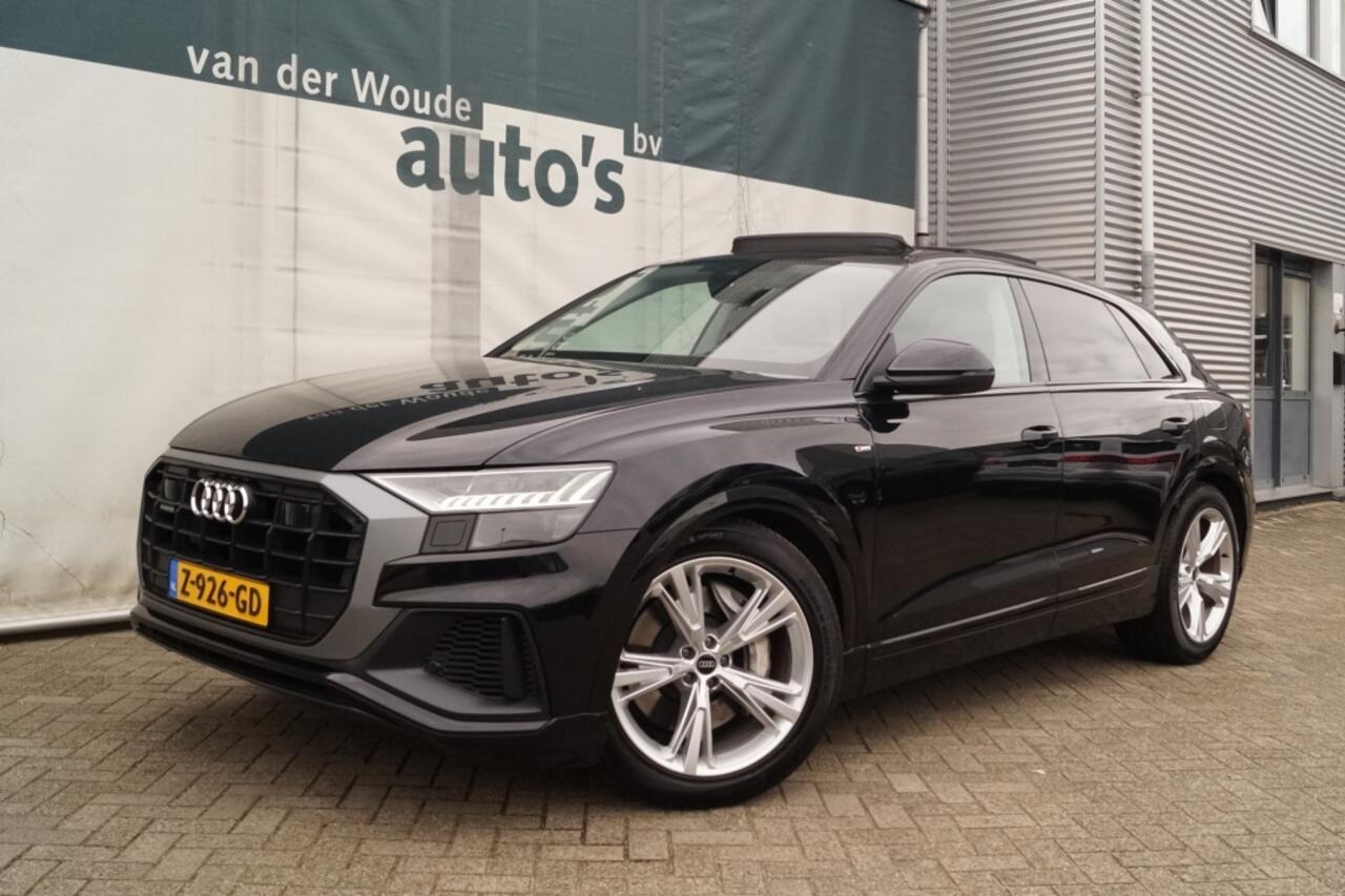 Audi Q8 55 TFSI Quattro Hybrid ProLine S-Line -PANO-LEER-