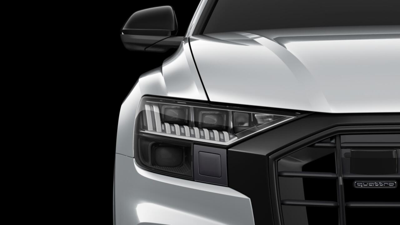 Audi Q8 60 TFSIe 462PK Quattro / Audi Exclusive / Nardo grey / 360°