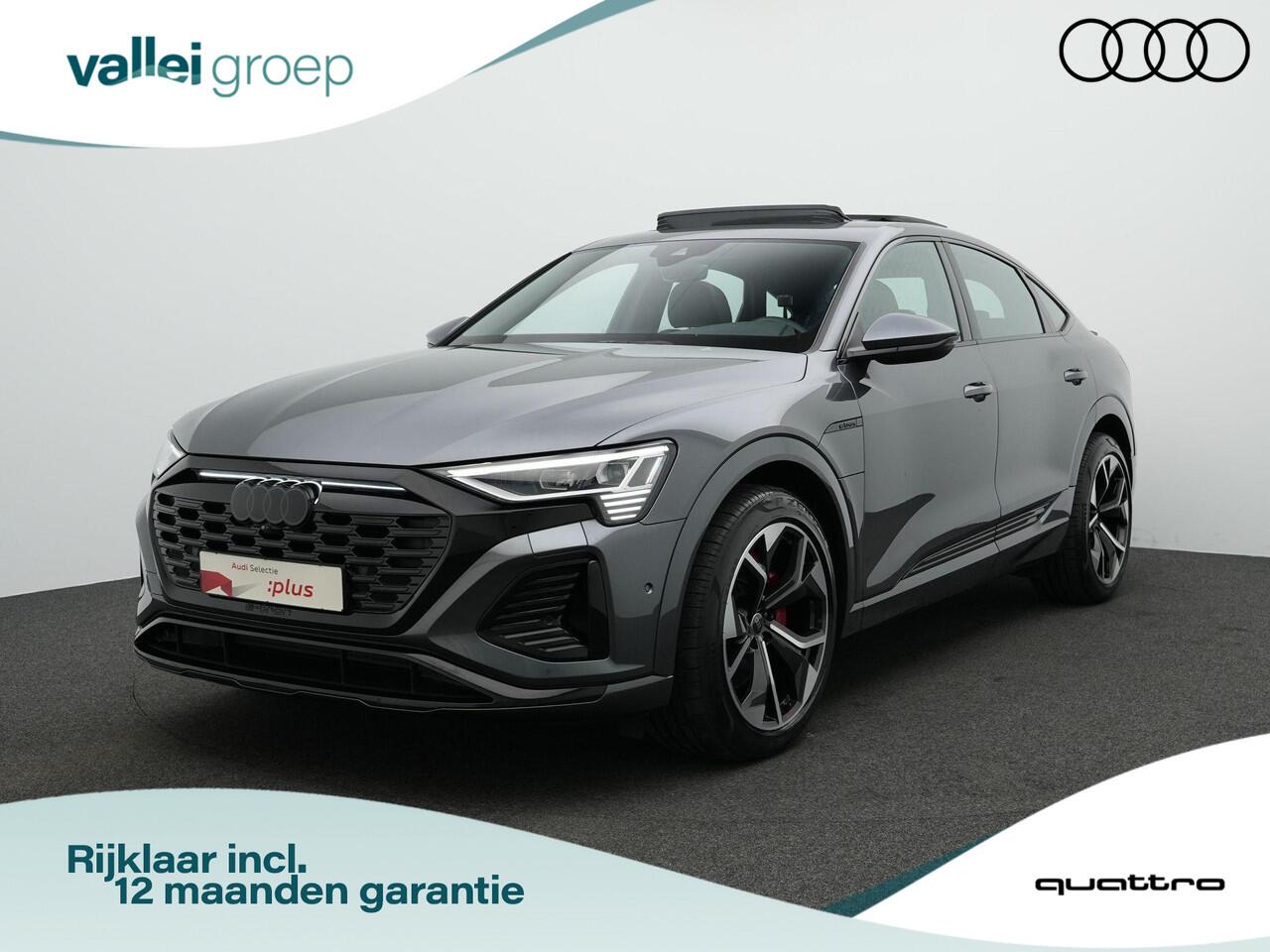 Audi Q8 Sportback e-tron 50 quattro S Edition 95 kWh 340 pk / S-Line | Panoramadak | Valcona leder | Geheugenstoel | Bang & Olufsen | Matrix LED | Stuur-/stoelverwarming
