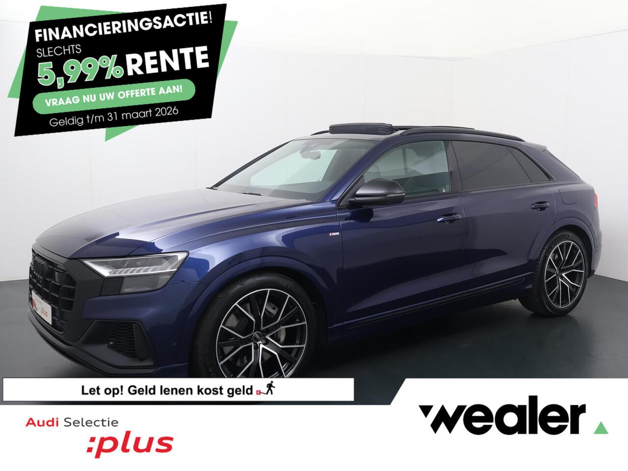 Audi Q8 55 TFSI e quattro Pro Line | 381 PK | SoH 97% | Automaat | Multifunctioneel stuurwiel | Panoramadak | Adaptive Cruisecontrol |