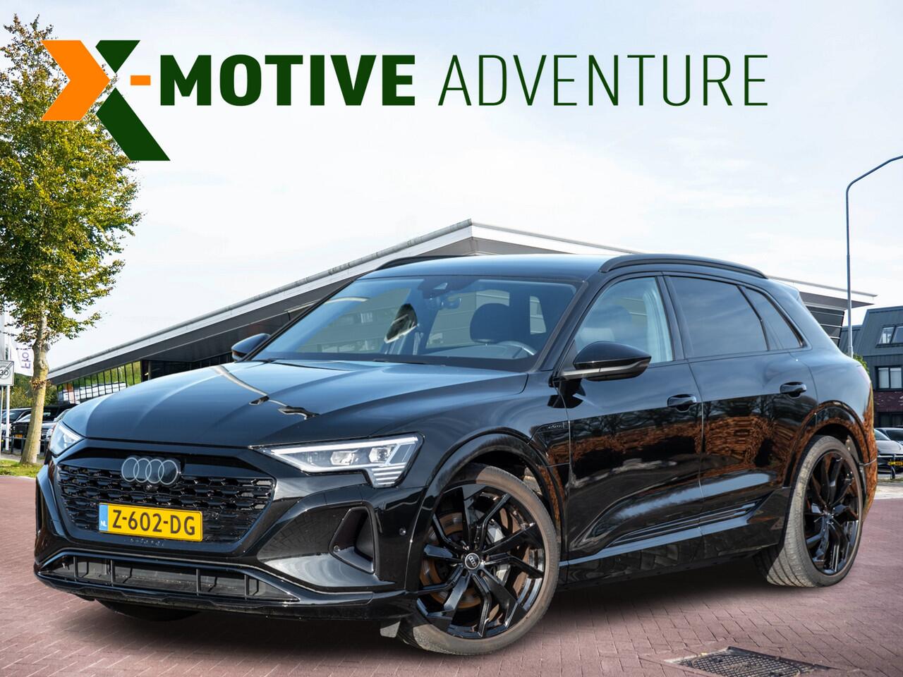 Audi Q8 e-tron 50 quattro Advanced Edition 95 kWh | Afn trekhaak | Virtual Cockpit+ | Luchtvering | CarPlay | Adap Cruise | S-line 22" LM | Elek stoelen | Zwart Optiek | Full led | Org NL