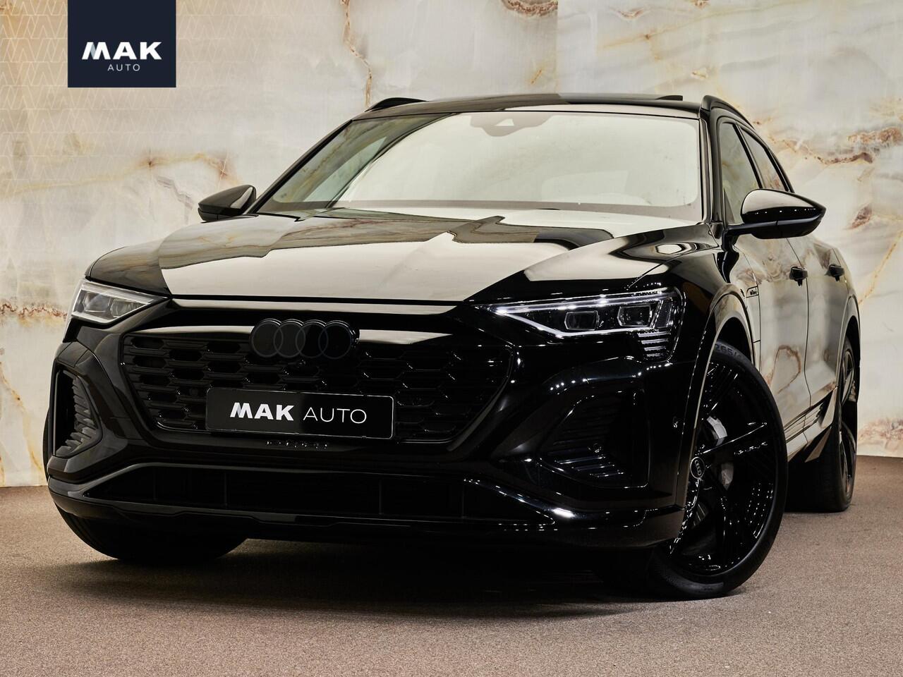 Audi Q8 e-tron 55 Quattro S Edition, pano, S sportstoelen, B&O, ACC, topview, 22", keyless, privacy