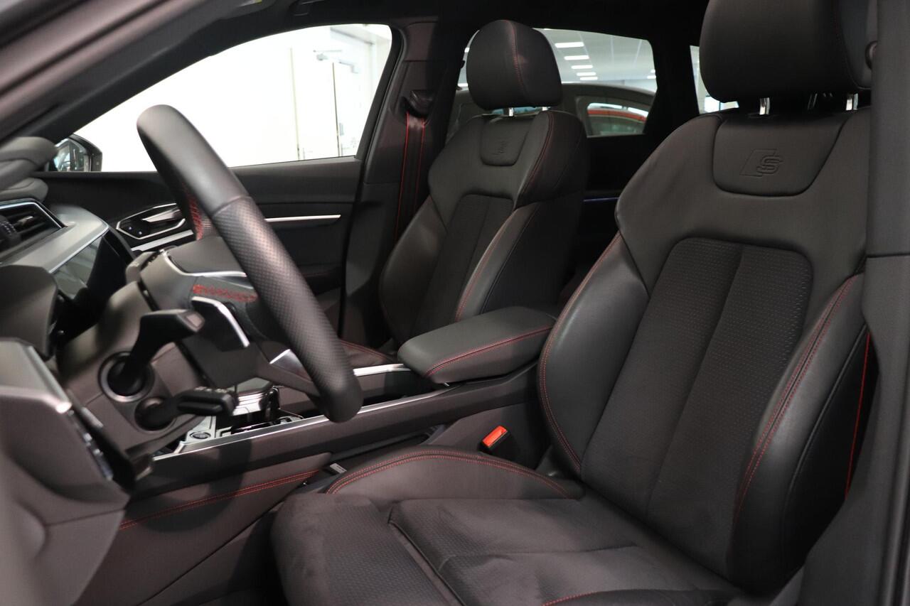 Audi Q8 e-tron 50 quattro S Edition 95 kWh | Panoramadak | SoH 94% | Elektr stoelen | Luchtvering | LED verlichting |