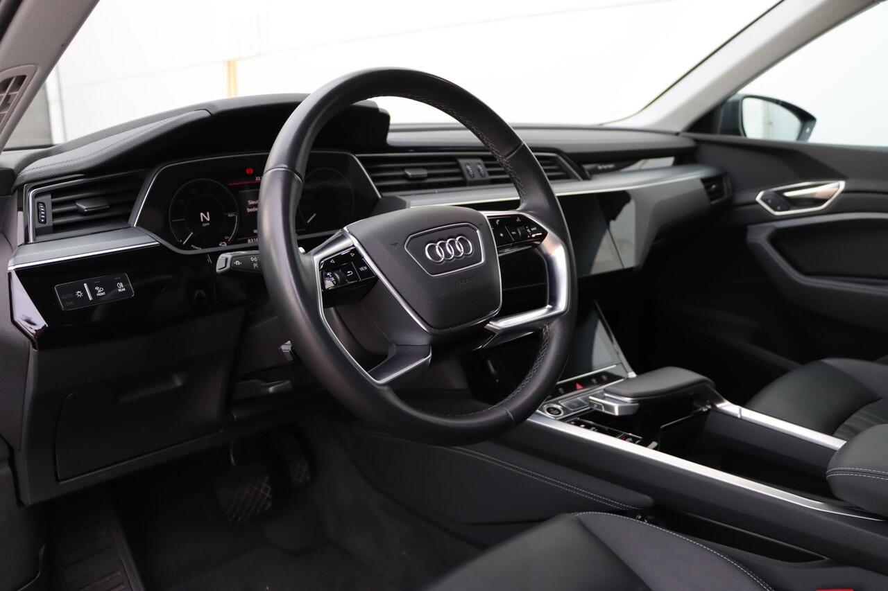 Audi Q8 e-tron 55 quattro Advanced Edition Plus 115 kWh | SOH 92,2% | Luchtvering | PANO | Lederen memory stoelen