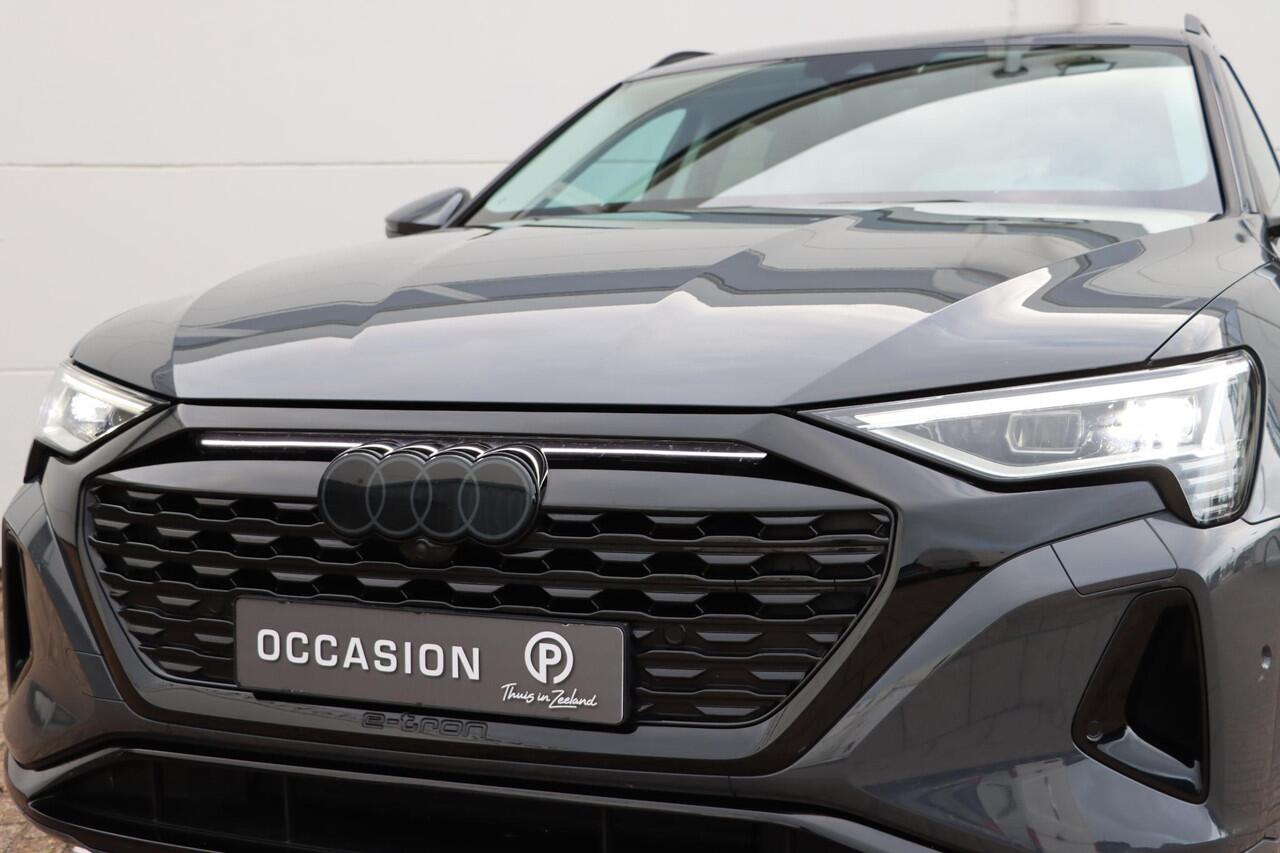 Audi Q8 e-tron 55 quattro Advanced Edition Plus 115 kWh | SOH 92,2% | Luchtvering | PANO | Lederen memory stoelen