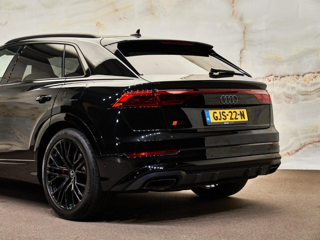 Audi Q8 55 TFSI e Quattro Pro Line S, pano, tr.haak, 4W-best, B&O, OLED, S sportstoelen, Laserlicht, softclose, NP148k