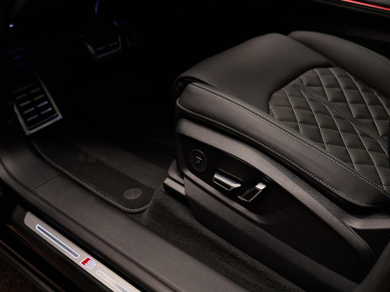 Audi Q8 60 TFSI e Quattro Pro Line S Competition, pano, B&O adv., 4W-best, OLED, S sportstoelen, nachtz., massage, HUD, tr.haak, keyless, 23", NP176k