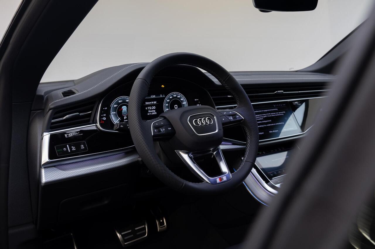Audi Q8 60 TFSI e quattro Pro Line S Competition | 23 Inch | Massage | City | Tour | Panoramadak | Trekhaak |