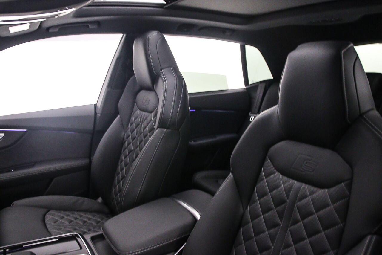 Audi Q8 55 TFSI e quattro Pro Line S Pano | B&O | Trekhaak | 4-Wiel | S-Stoelen | HD-Matrix | 360 Camera | Massage | B&O | Head up |