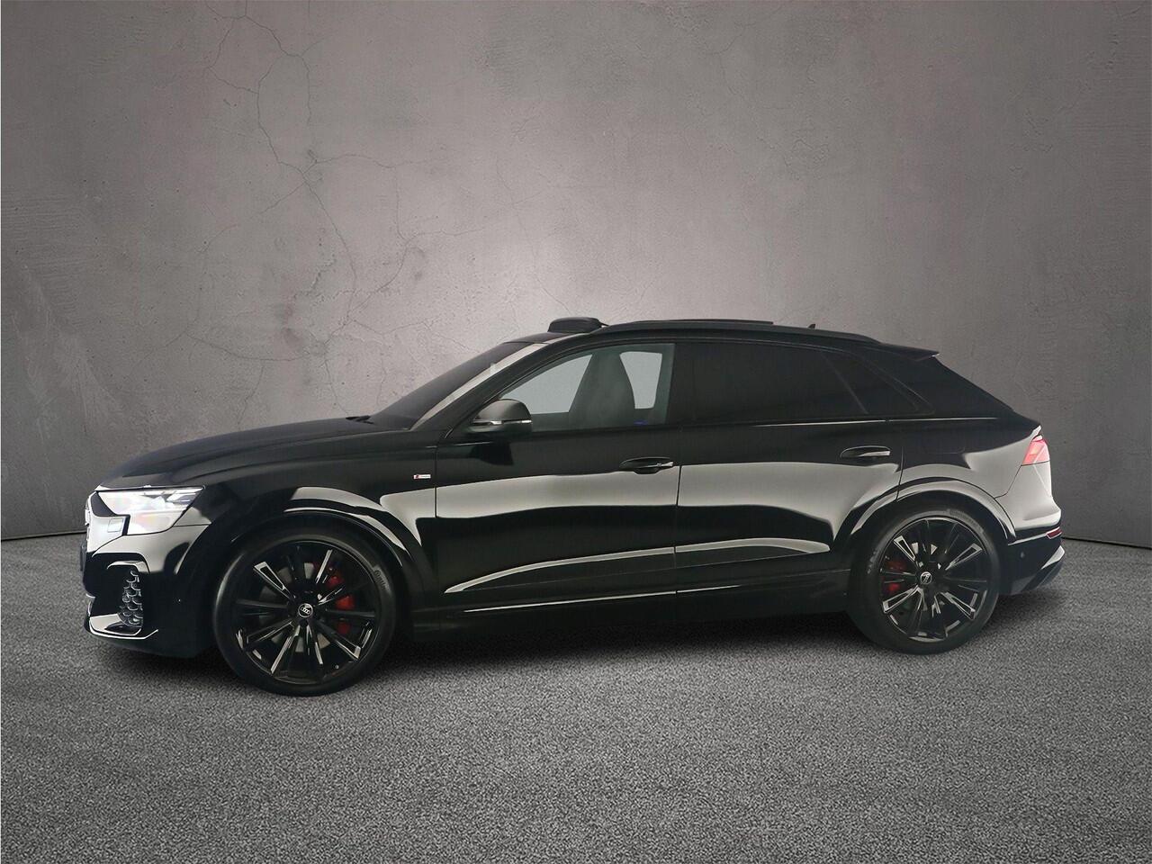 Audi Q8 55 TFSI e quattro Pro Line S Pano | B&O | Trekhaak | 4-Wiel | S-Stoelen | HD-Matrix | 360 Camera | Massage | B&O | Head up |