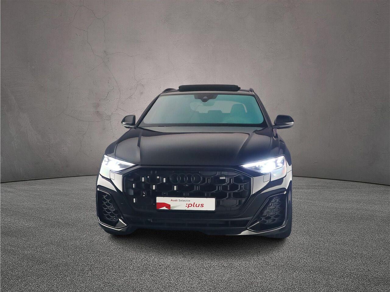 Audi Q8 55 TFSI e quattro Pro Line S Pano | B&O | Trekhaak | 4-Wiel | S-Stoelen | HD-Matrix | 360 Camera | Massage | B&O | Head up |