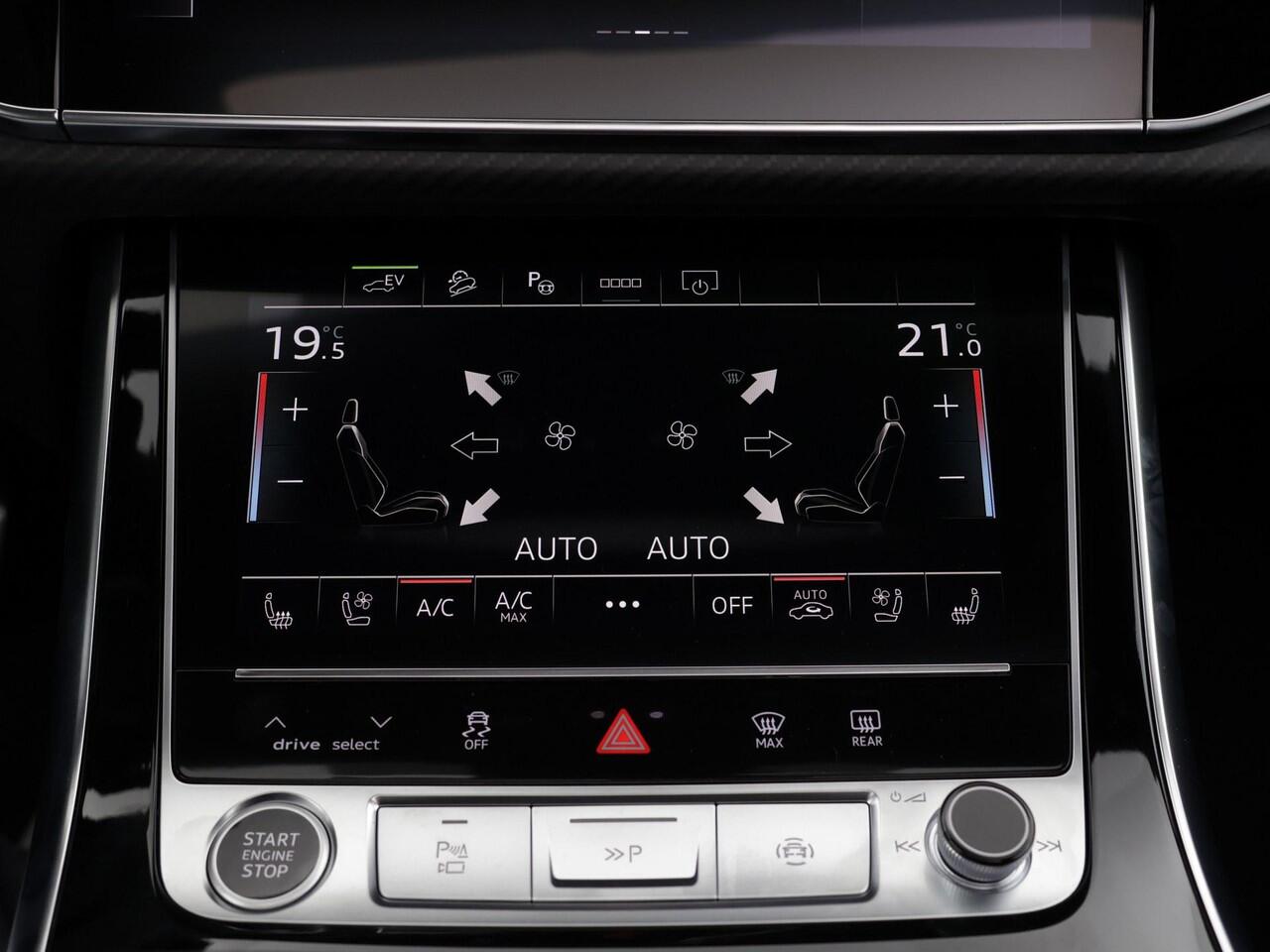 Audi Q8 55 TFSI e quattro Pro Line S 394 PK · B&O Premium 3D · Vierwielbesturing · Assist parking plus, remote · Stoelventilatie + massage