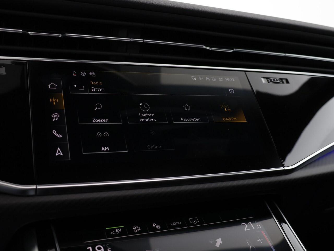 Audi Q8 55 TFSI e quattro Pro Line S 394 PK · B&O Premium 3D · Vierwielbesturing · Assist parking plus, remote · Stoelventilatie + massage