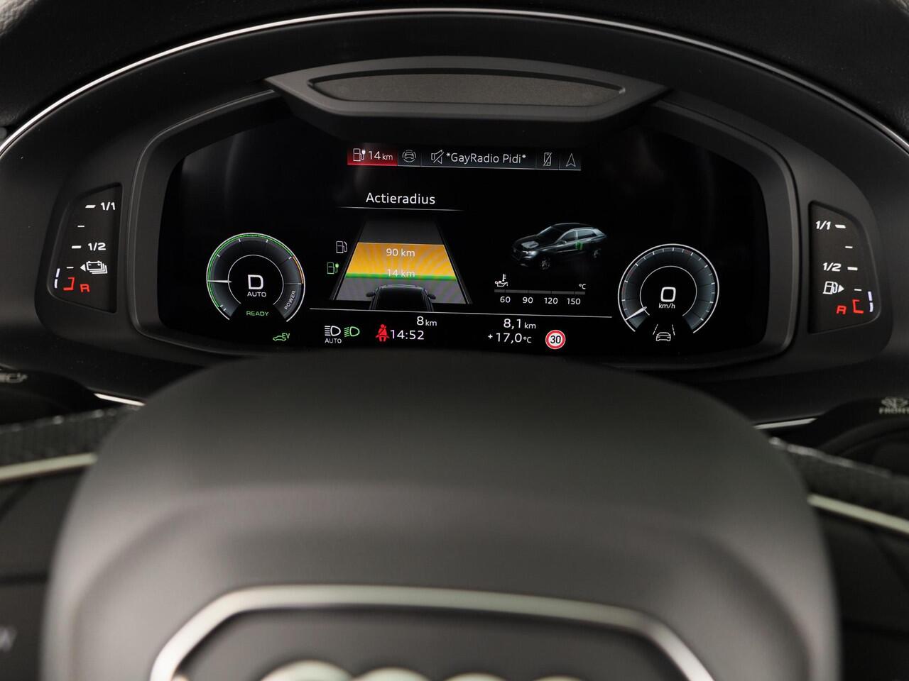 Audi Q8 Pro Line S 55 TFSI e 394 pk | Bang & Olufsen Premium 3D | Glazen panoramadak | Vierwielbesturing | Assistentie. plus, remote park |
