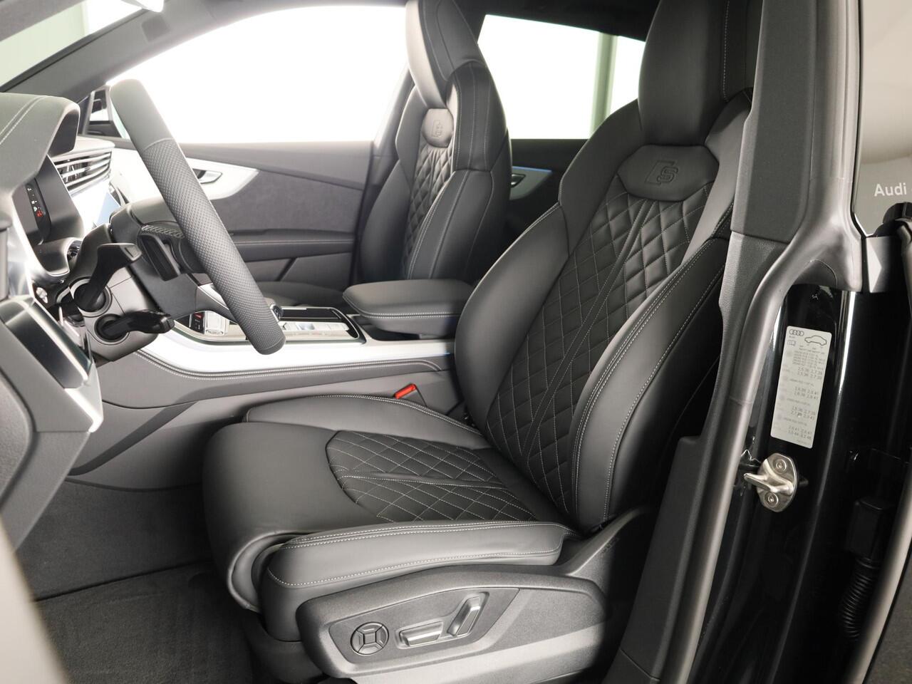 Audi Q8 Pro Line S 55 TFSI e 394 pk | Bang & Olufsen Premium 3D | Glazen panoramadak | Vierwielbesturing | Assistentie. plus, remote park |