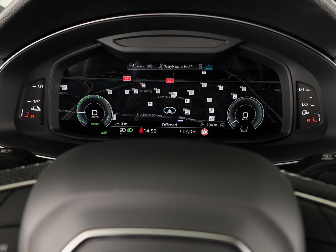 Audi Q8 Pro Line S 55 TFSI e 394 pk | Bang & Olufsen Premium 3D | Glazen panoramadak | Vierwielbesturing | Assistentie. plus, remote park |