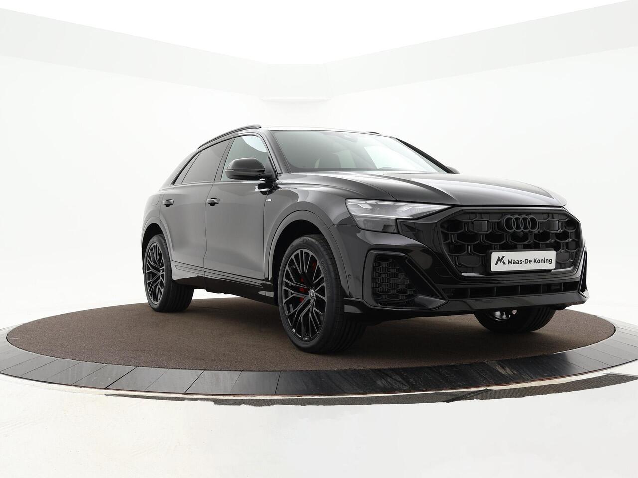Audi Q8 55 TFSI e quattro Pro Line S 394 PK · B&O Premium 3D · Vierwielbesturing · Assist parking plus, remote · Trekhaak elek. wegklapbaar · MEGA Sale