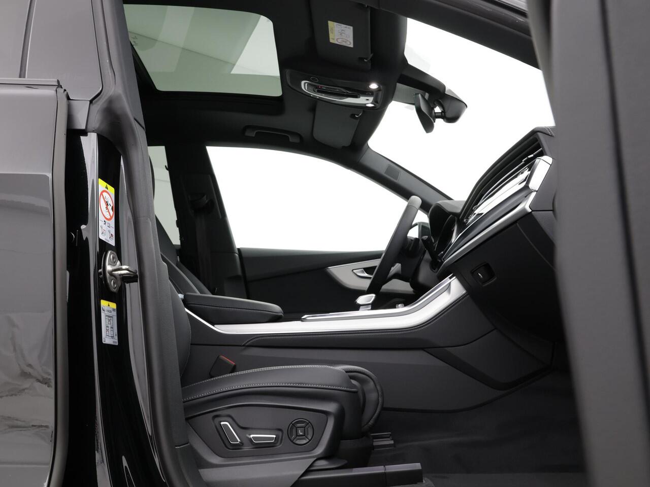 Audi Q8 55 TFSI e quattro Pro Line S 394 PK · B&O Premium 3D · Vierwielbesturing · Assist parking plus, remote · Trekhaak elek. wegklapbaar · MEGA Sale