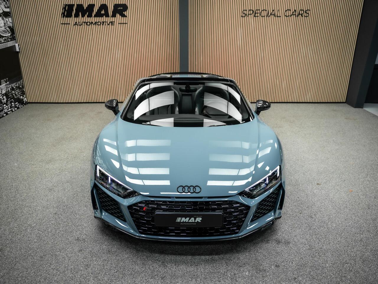 Audi R8 Spyder 5.2 FSI performance S tron. quat. Spyder Volledig Carbon | Audi R8 Performance Sportstoelen | fabrieksgarntie t/m 04-27