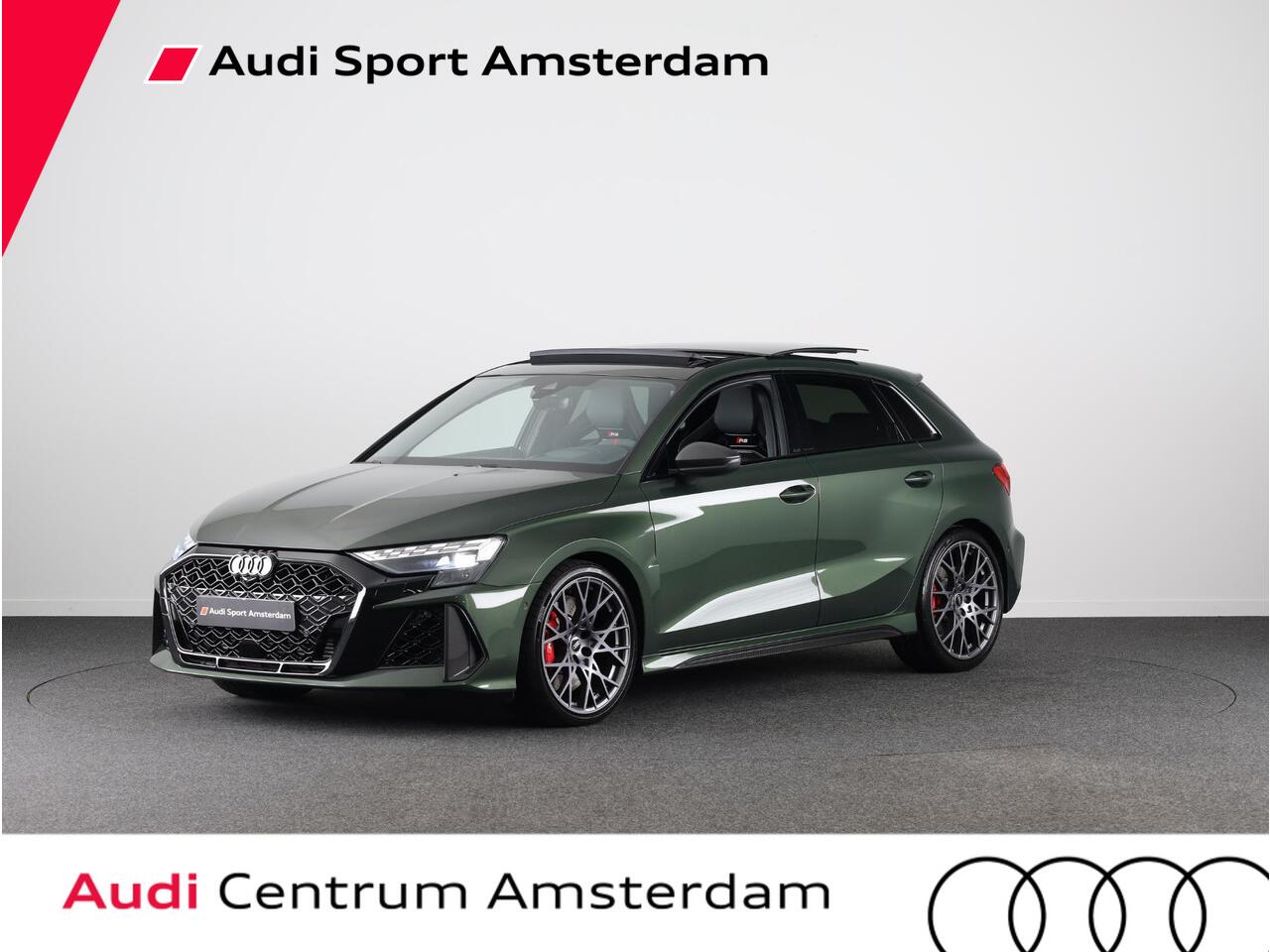 Audi RS3 Sportback 2.5 TFSI quattro 400pk Panoramadak | Schaal stoelen | Head Up Display | Sonsos audio