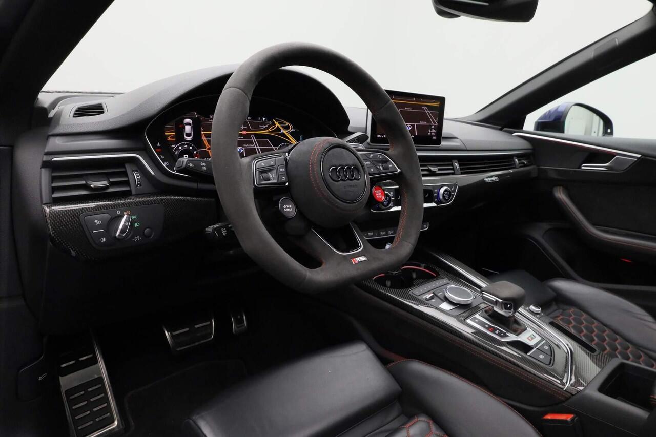 Audi RS5 Sportback 2.9 TFSI 450PK tiptronic quattro | Pano | Leder | B&O | RS Dynamic pakket | RS Design pakket | Alcantara sportstuur | Carbon int. | Navi | Keyless | Camera | 20 inch