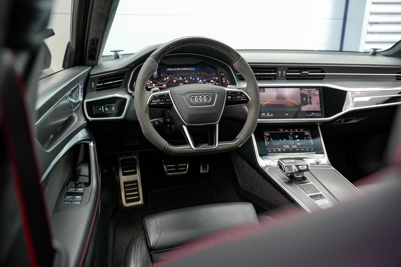 Audi RS6 A6 Avant TFSI quattro ABT RS-R 1 of 125 Akrapovic Panodak Keramisch Stoelvent. B&O+ Eventuri 360 Camera 825 PK!