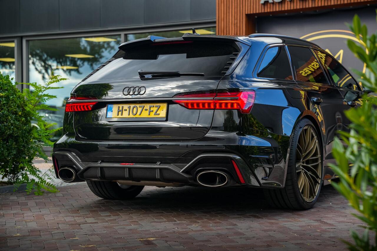 Audi RS6 Avant RS 6 TFSI quattro ABT RS-R 1 of 125 Akrapovic Panodak Keramisch Stoelvent. B&O+ Eventuri 360 Camera 825 PK!