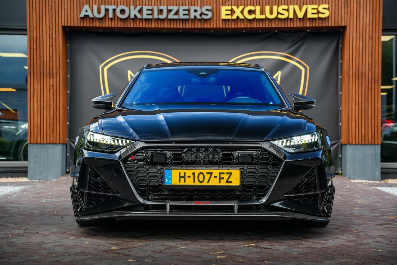 Audi RS6 Avant RS 6 TFSI quattro ABT RS-R 1 of 125 Akrapovic Panodak Keramisch Stoelvent. B&O+ Eventuri 360 Camera 825 PK!