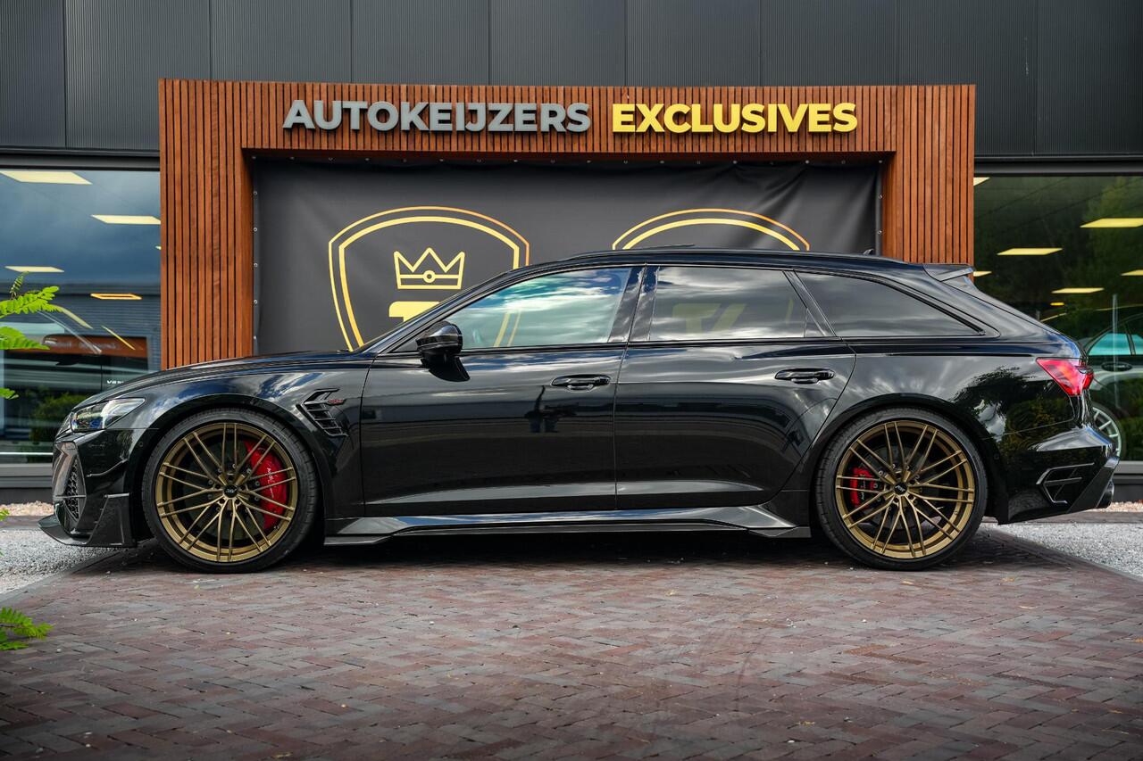 Audi RS6 Avant RS 6 TFSI quattro ABT RS-R 1 of 125 Akrapovic Panodak Keramisch Stoelvent. B&O+ Eventuri 360 Camera 825 PK!