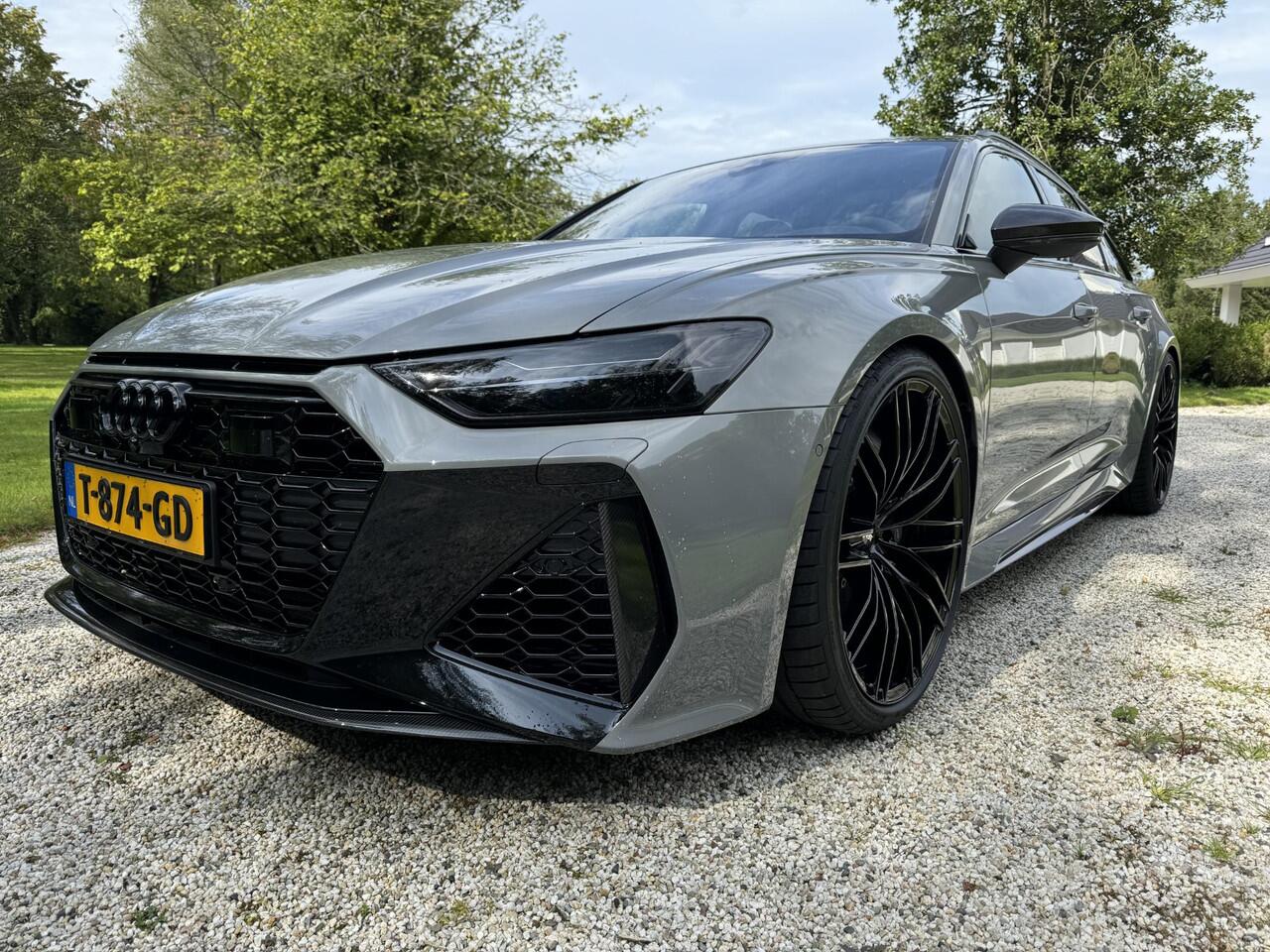 Audi RS6 TFSI quattro 750pk JD | Dynamic+ pack | B&O High | Carbon | Keramisch | Abt onderstel | Volleder + Alc | Panodak | SoftClose | Stoelkoeling | HUD | Standkachel | Xpel | Etc.. etc..