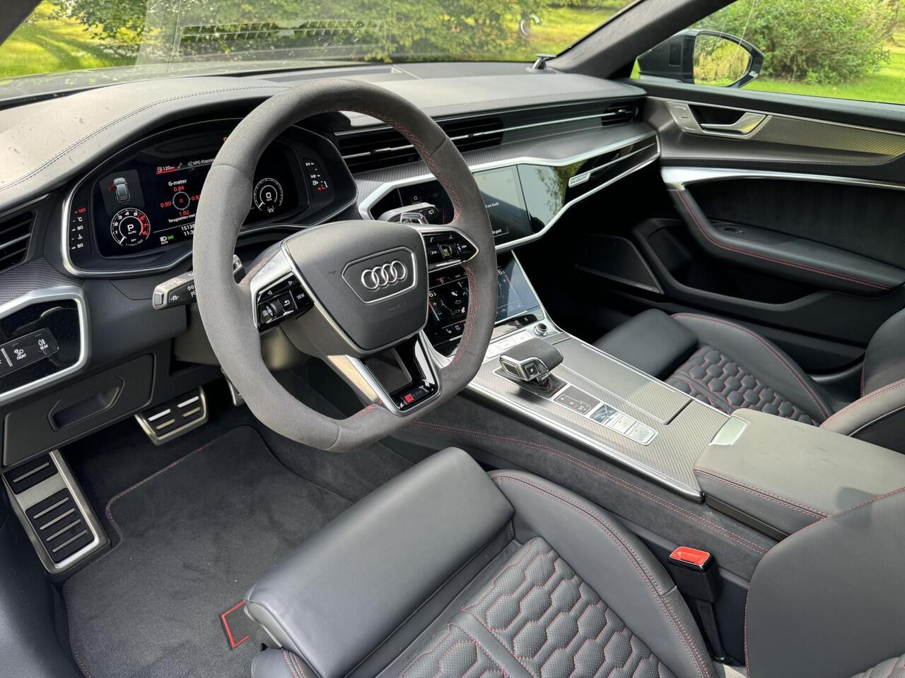 Audi RS6 TFSI quattro 750pk JD | Dynamic+ pack | B&O High | Carbon | Keramisch | Abt onderstel | Volleder + Alc | Panodak | SoftClose | Stoelkoeling | HUD | Standkachel | Xpel | Etc.. etc..