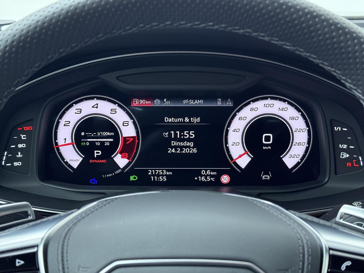 Audi RS6 Avant 4.0 TFSI Quattro performance | 630 PK | Bang & Olufsen Advance 3D | Panoramadak | Led Laser koplampen | 22" LM velgen | Nachtzicht | RS sportuitlaat | Trekhaak wegklapbaar | 280 km/h | Luxe lederen bekleding |