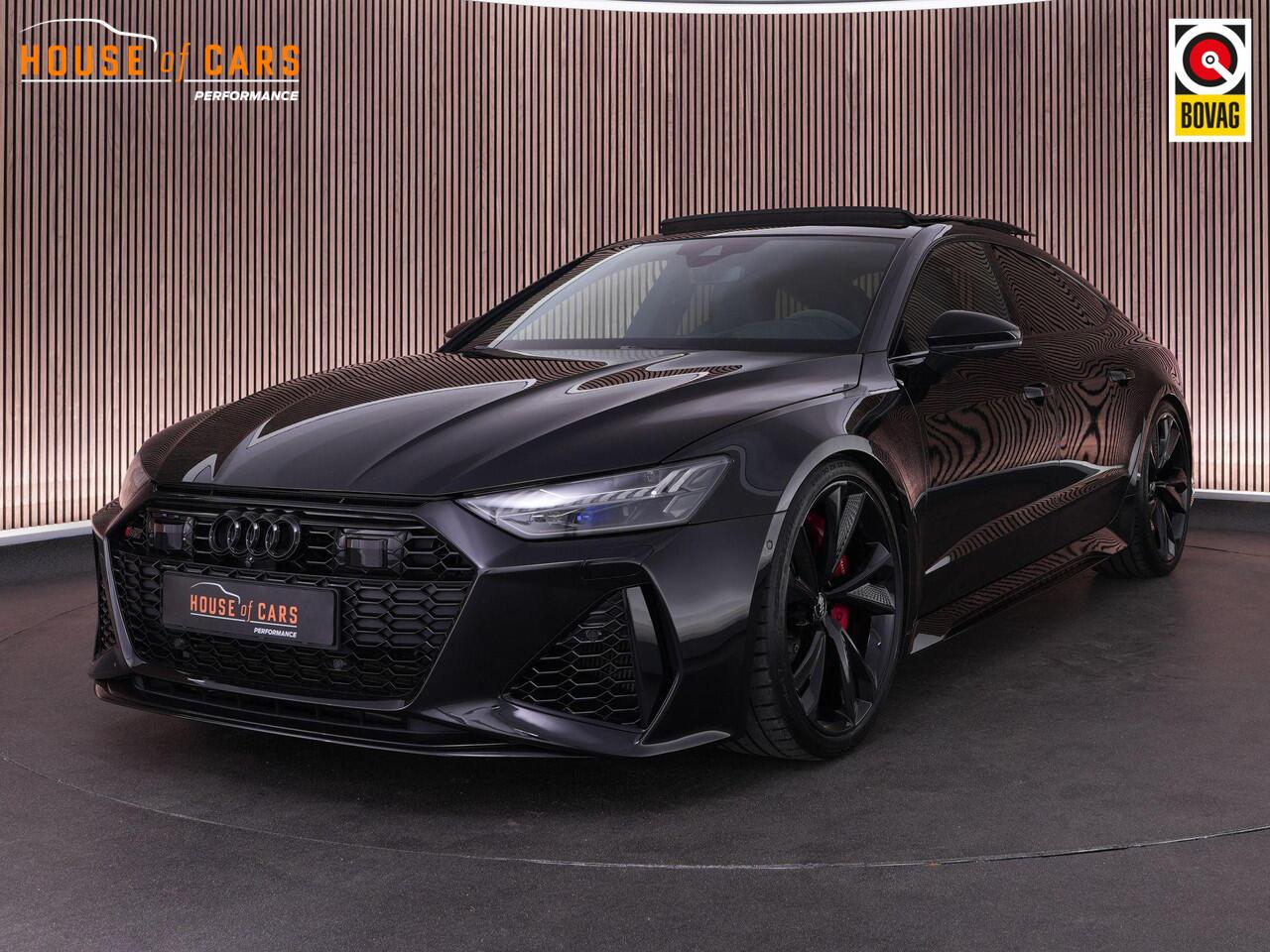 Audi RS7 Sportback 4.0 TFSI quattro |dealer onderhouden|Akrapovic|Red star downpipes|TTH turbo's|KW-suspension|Dynamic ride control|Dynamic plus|panoramadak|B&O|memory|HUD|360 camera|
