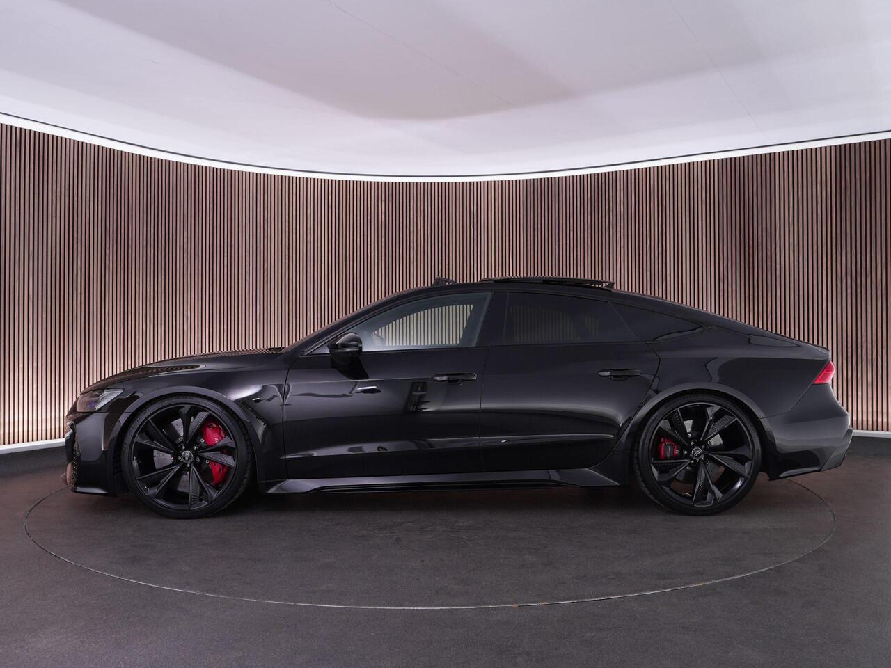 Audi RS7 Sportback 4.0 TFSI quattro |dealer onderhouden|Akrapovic|Red star downpipes|TTH turbo's|KW-suspension|Dynamic ride control|Dynamic plus|panoramadak|B&O|memory|HUD|360 camera|