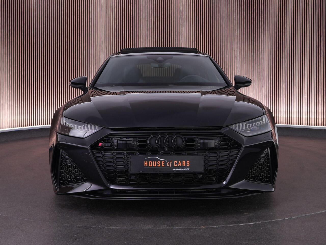 Audi RS7 Sportback 4.0 TFSI quattro |dealer onderhouden|Akrapovic|Red star downpipes|TTH turbo's|KW-suspension|Dynamic ride control|Dynamic plus|panoramadak|B&O|memory|HUD|360 camera|