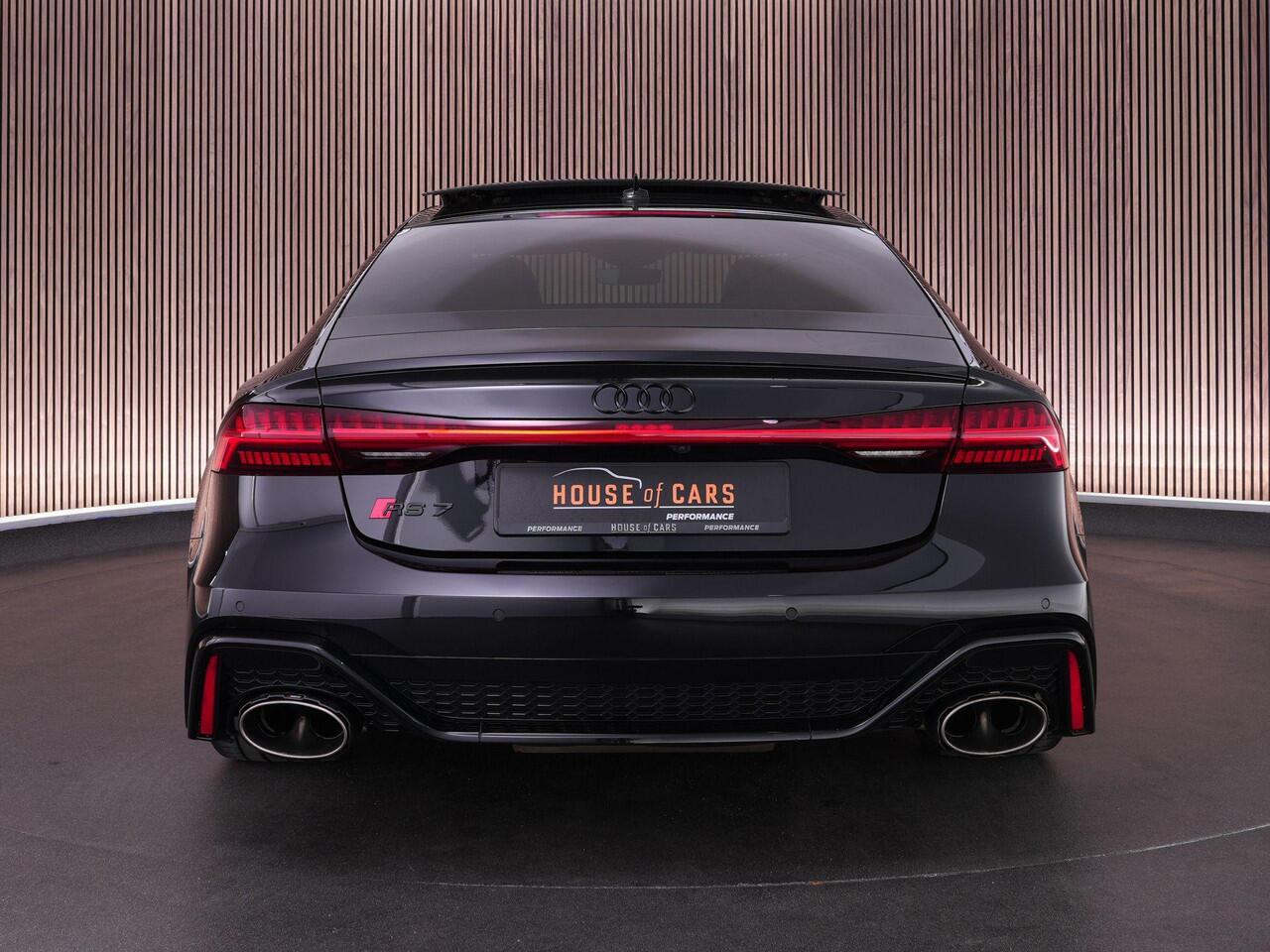 Audi RS7 Sportback 4.0 TFSI quattro |dealer onderhouden|Akrapovic|Red star downpipes|TTH turbo's|KW-suspension|Dynamic ride control|Dynamic plus|panoramadak|B&O|memory|HUD|360 camera|